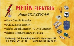 elektrik kartvizit örnekleri